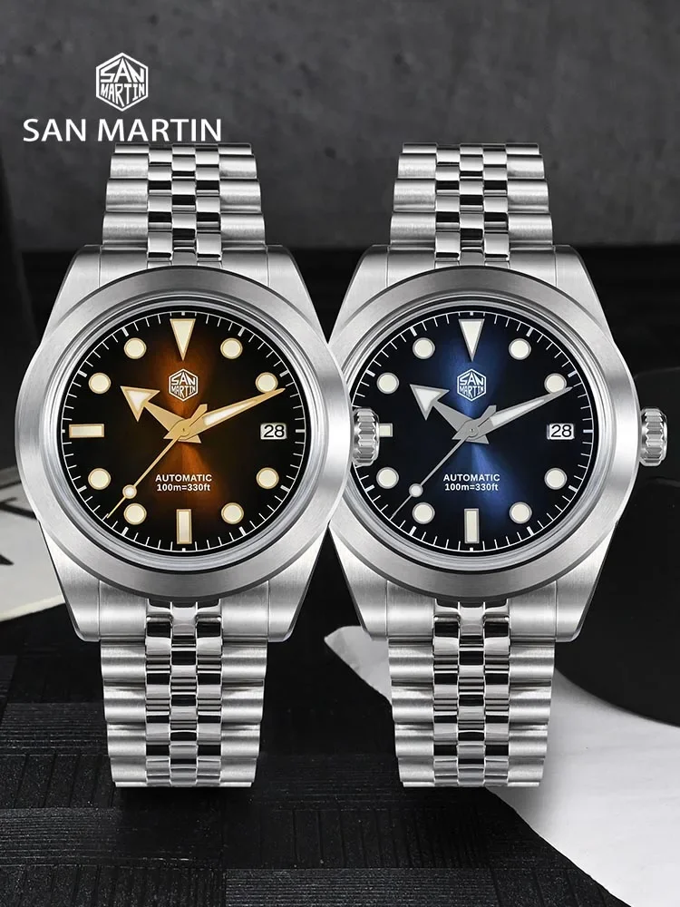 San Martin 39 มม.ผู้ชายกีฬานาฬ - Cloisonne Enamel Dial บทวิจารณ์และราคา