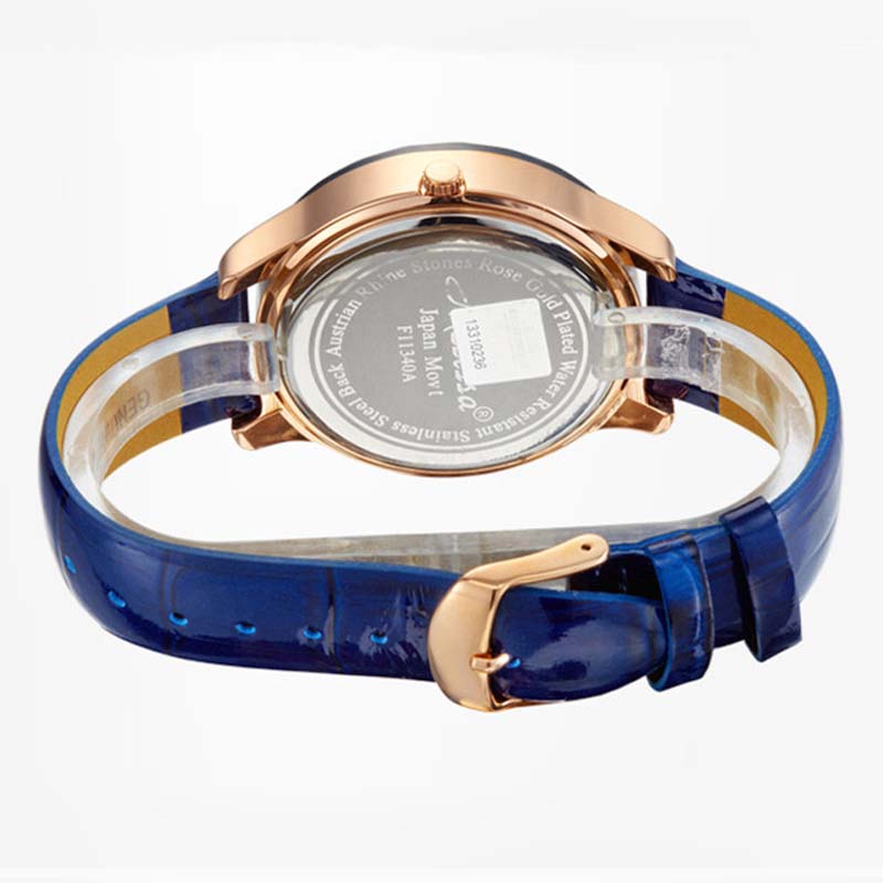 Luxury MELISSA ผู้หญิงนาฬิกา R - Luxury Watch With Leather Strap บทวิจารณ์และราคา