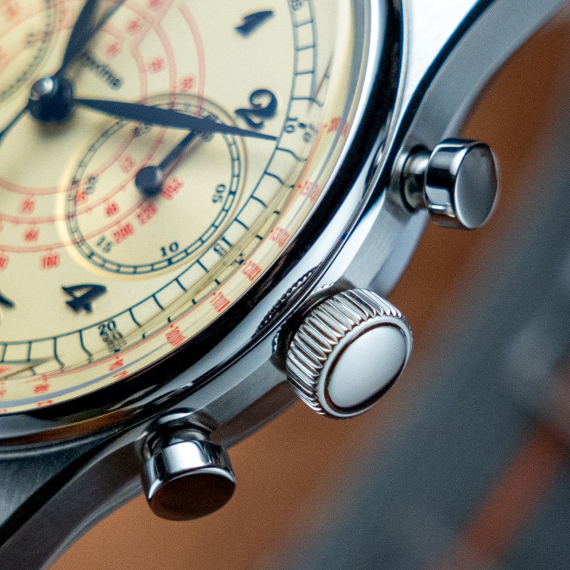 PROXIMA นาฬิกาโครโนกราฟสำหรับผ - Cloisonne Enamel Dial บทวิจารณ์และราคา