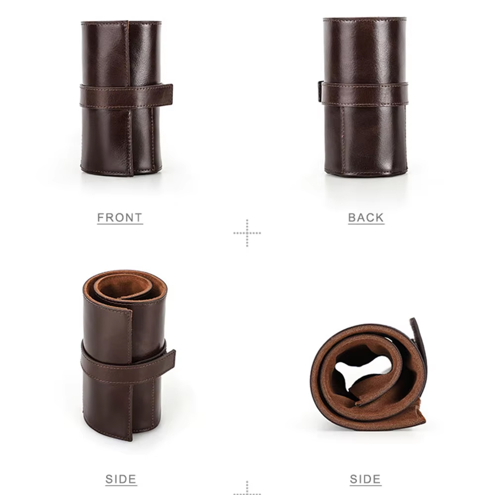 กล่องใส่นาฬิกาหนังวัวแท้ 100%  - Luxury Watch Travel Case บทวิจารณ์และราคา
